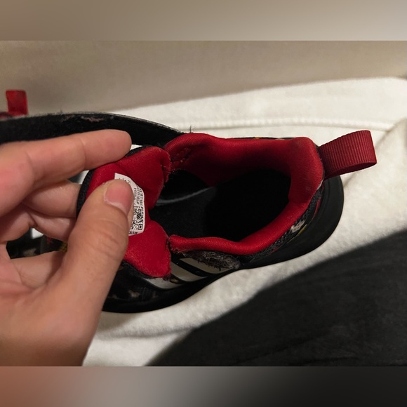 Boy's Shoes adidas Kids Fortarun 2.0 Mickey Mouse Elastic Size 7K - Picture 8 of 16